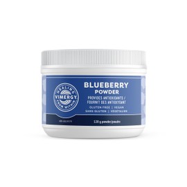 VIMERGY Vimergy Wild Blueberry Supplement Powder, Trial Size - 30 Servings C Natural Wild Blueberries - Fruit Powder for Smoothies, Juices, Fruit Bowls, Non-GMO, Gluten-Free, Vegan, Paleo (120g)