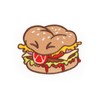 Winks For Days Burger Boi Embroidered Iron-On Patch