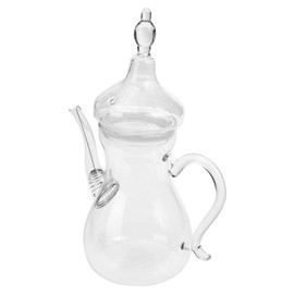 Zerodeko Teapot Tea Serving Pot Tea Pots for Loose Tea Decorative Tea Ware Desktop - Transparent Tea Maker Loose Tea Holder - Tea Maker