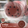 Sruhrak Sanding Discs 125 mm Velcro 8 Hole 600 Grit