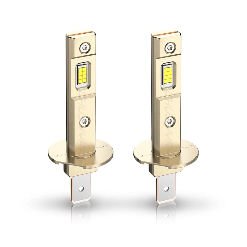 CHUSYYRAY 2x H1 LED Headlight Bulbs Conversion Kit High Beam