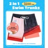 YGDSX Boys Swim Trunks with Compression Liner Boys Quick Dry