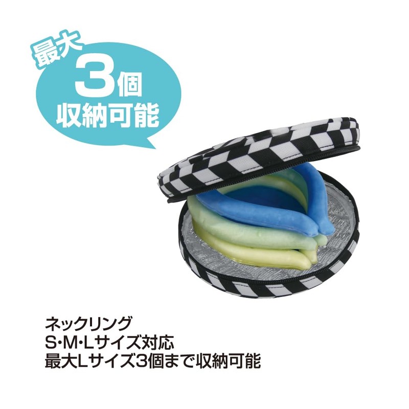 Global Japan PCM Neck Cooler, Icy Neck Cooling Pouch, Heatstroke