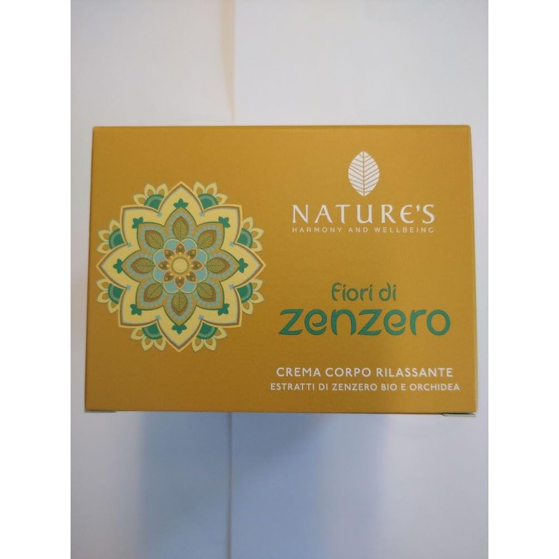 Nature's Fiori Di Zenzero Body Cream 200 ml