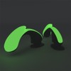 1 Pair Shark Slide Fins, 3D Shark Fin Top Fin
