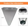 Unbranded Chicken Duck Poultry Killing Processing Restraining Cone Funnel FREE