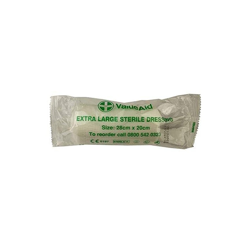 Value Aid Extra Large Sterile Dressing - 28cm x 20cm