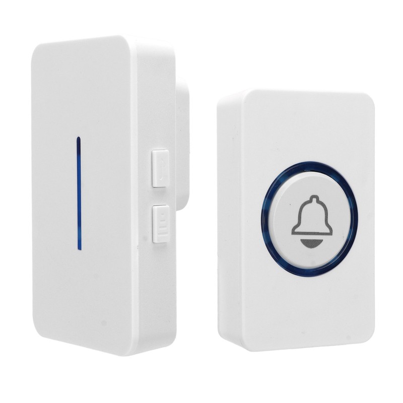 Remote Control Doorbell Wireless Long Distance Loud Volume Stick Music