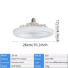Wolike 1pc 2-in-1 Three-Speed Mode LED Fan Light, LED Lamp