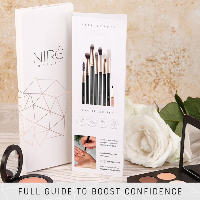 Niré Beauty Eye Brush Set - Award Winning Eye Makeup