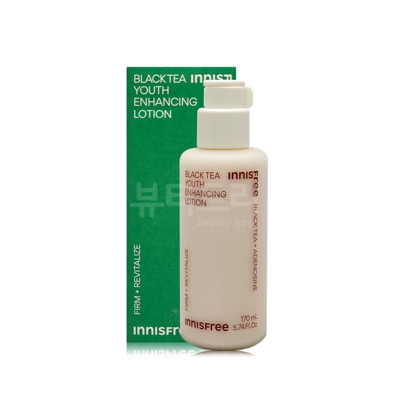 Innisfree Black Tea Youth Enhancing Lotion 170ml / 이니스프리 블랙티