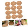 Gatuida 12Pcs Natural Coconut Fiber Mulch Rings Tree Protection Mats