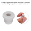 MECCANIXITY 20Pcs Snap Rubber Grommet Plug Mount Dia 7mm ID