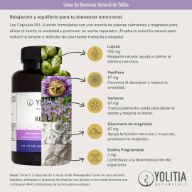 Rel-x | Alivio Natural Para Insomnio, Estrés Y Ansiedad