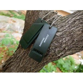 Unbranded 2 New Emergency Survival Whistle Rescue Tool Signal Sound Outdoor Camping Hiking