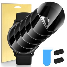 Suoman 6-Pack for Garmin vivoactive 6 Privacy Screen Protector, Charger Port + [Anti peeping] TPU Soft Protective Film