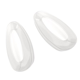 SAUCER Replacement Nose Piece Pads for Oakley Gauge 8 L OO4124-62mm Sunglasses - 1 Pair