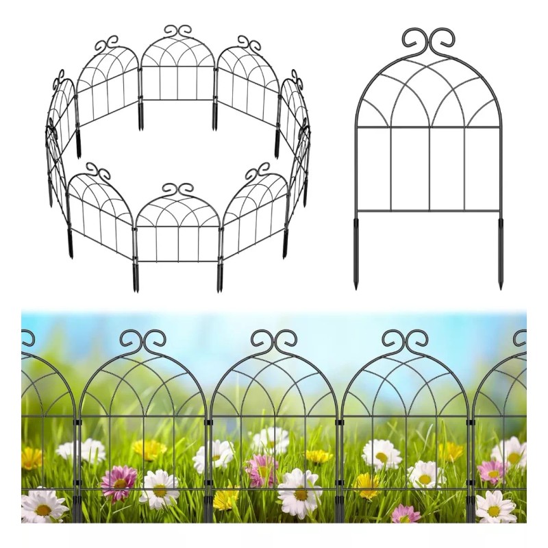 Mebix TRD Kit De 35 Vallas Decorativas Para Jardín Ideales