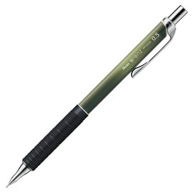 Pentel Sharp Pencil Orenz Metal Grip Limited 0.5mm Olive Green XPP1505G2-L3