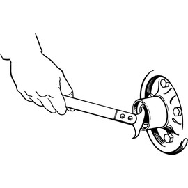 Lisle 56750 Seal Puller , black