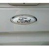 FORD F150 Front Grille Tailgate Emblem 9 inch White Grill