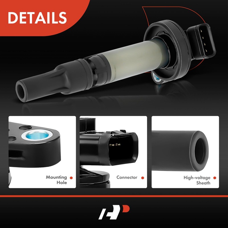 A-Premium Ignition Coils Pack Compatible with Land Rover LR3 Range