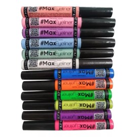 KJ Pack De 11 Delineadores De Ojos Neón Y Pastel
