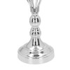 Table Candlestick Ornament Iron Twisted Curb Candle Holder Decorative Ornament