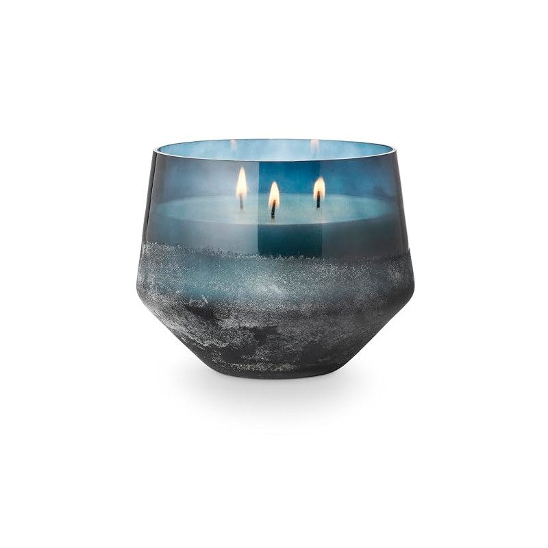 ILLUME Beautifully Done Hidden Lake Large Baltic Glass Candle
