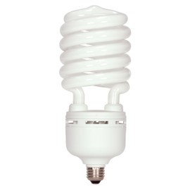 Satco S7399 85 Watt (350 Watt) 5700 Lumens Hi-Pro Spiral CFL Daylight White 5000K Medium Base 120 Volt Light Bulb
