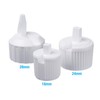 Consolidated Plastics 41239 White Flip Top Dispensing Cap, 18mm, 18-400