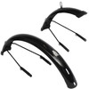 PUKY LS-PRO 24 Bicycle Mudguard Set, Black, Lightweight and Robust,