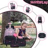 Meetbelify Rolling Backpack for Girls Backpack with Wheels for Elementary