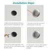 4" Stainless Steel Air Soffit Vents, Allvent Louvered Grille Cover