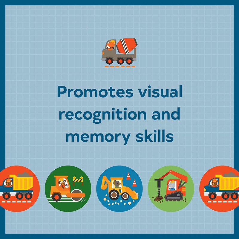 Petit Collage Construction Matching Game