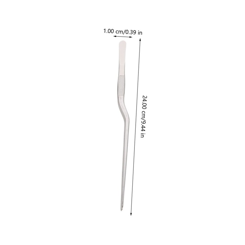 CIYODO Stainless Steel Cooking Tweezers Set 3Pcs Fish Bone Removers