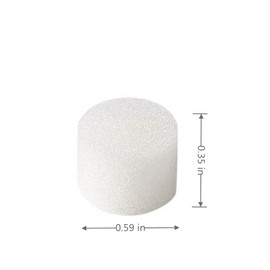 15 Pcs Replacement Air Filter Sponge for Compressor, Universal Size