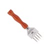 Ice Chipper 304 Stainless Steel Ice Crusher with Wooden Handle