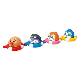 JOYPALETTE Anpanman Play in the Bathtub! Marupuka Anpanman 3.9 x 4.3 x 7.9 inches (10 x 11 x 20 cm), Plastic