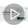 Food Scale, 33lb Digital Kitchen Scale with Stainless Steel &