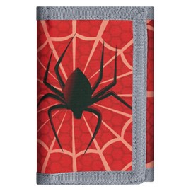 sundee RFID Trifold Canvas Outdoor Sports Wallet for Kids,Front Pocket Wallet with Magic Sticker, Kids Wallets for Boys -Boy 17