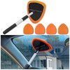 Couslcd Windshield Cleaner Tool - Portable Car Interior Window Cleaning