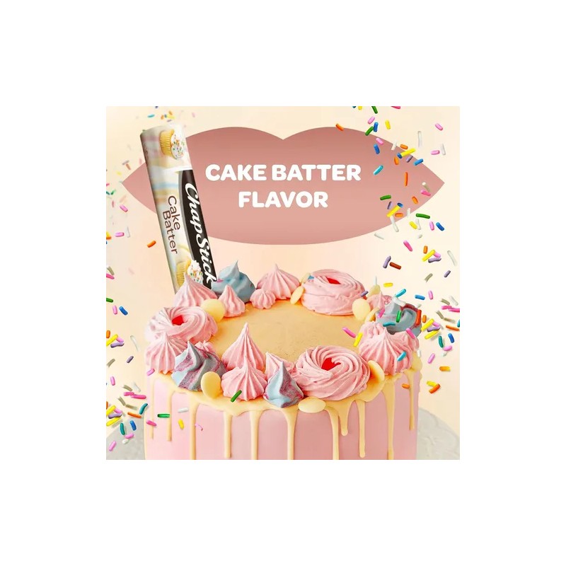 Chapstick Cake Batter, Tubos De Bálsamo Labial Saborizados D