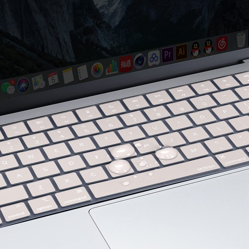 MOSISO Keyboard Cover Skin Compatible with MacBook Air 15 inch
