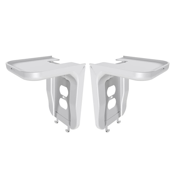 Suptek Wall Outlet Shelf 2 Pack,Home Wall Shelf Organizer for
