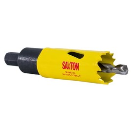 Saxton HSS Hole Saw Cutter M42 Bi-Metal 8% Cobalt Heavy Duty + Arbor (14mm – 230mm) (22mm + Arbor)