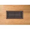 Oil Rubbed Bronze Plated Steel Contemporary Register for Floor/Wall Use