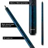 Action Junior Billiards Pool Cue Stick - Blue - 52in