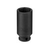 Jetech 1/2-Inch Drive 27mm Deep Impact Socket with 6-Point Design,