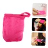 SAFIGLE Deep Cleansing Face Scrub Mitt Reusable Microfiber Makeup Remover